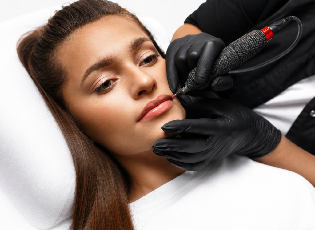 Lip Blushing & neutralizing Service