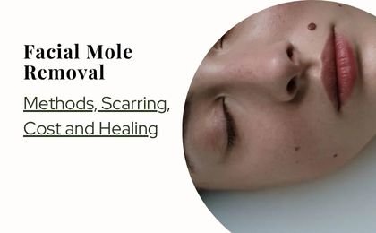 Facial Mole Removal: Methods, Scars, Cost & Healing