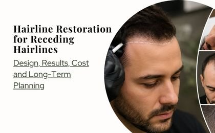 Hairline Restoration for Receding Hairlines—Design, Results, Cost and Long-Term Planning
