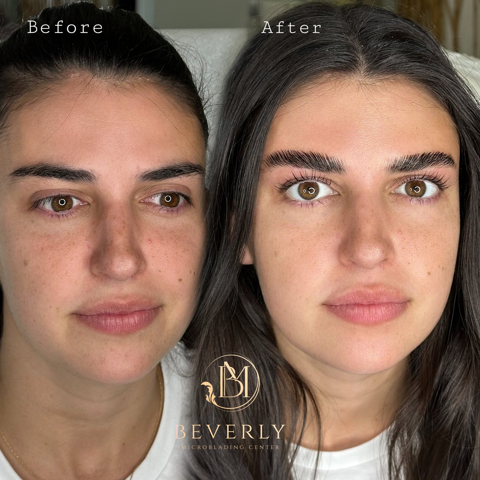 Lash Lift and Tint Los Angeles before after looks