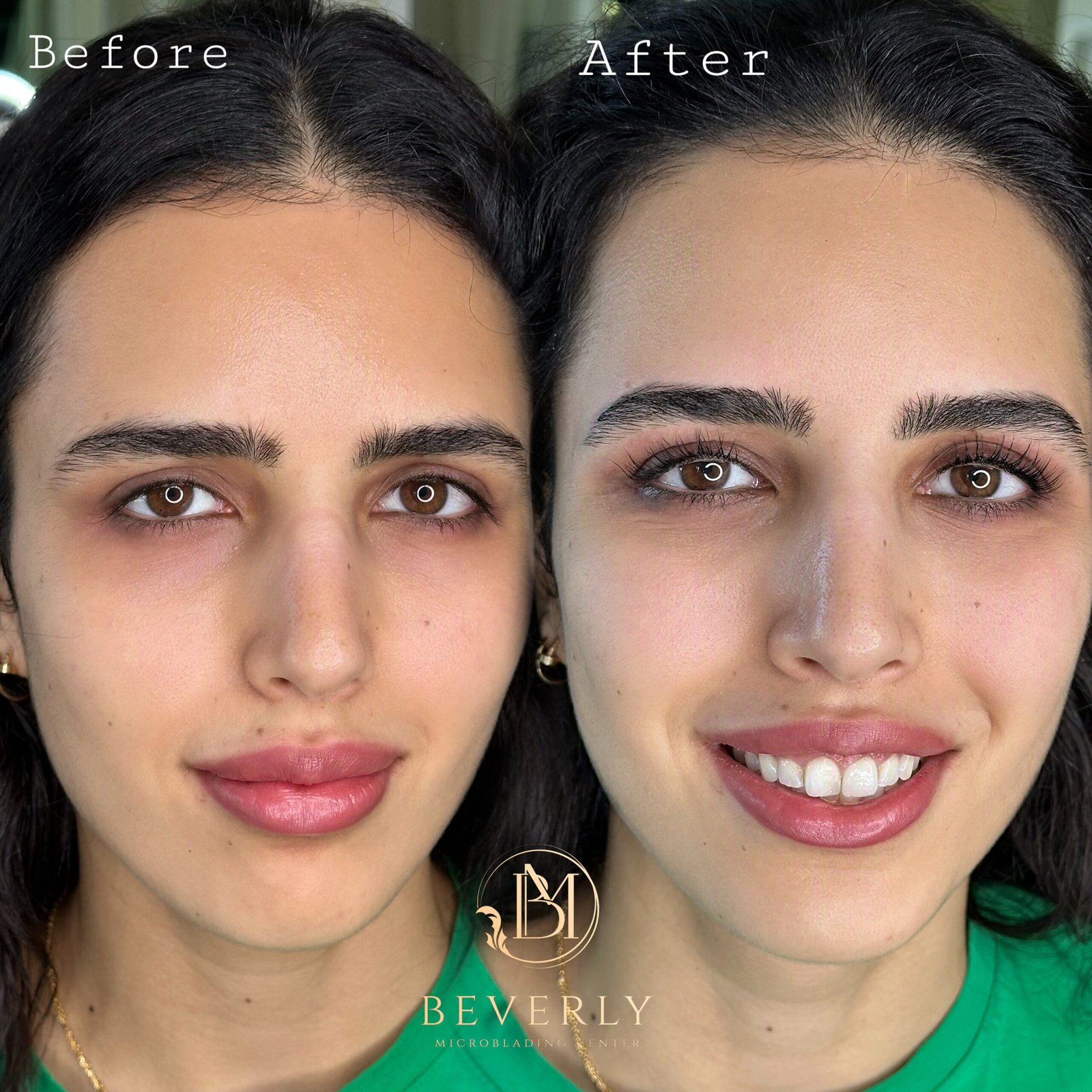 Lash Lift and Tint Los Angeles before after looks