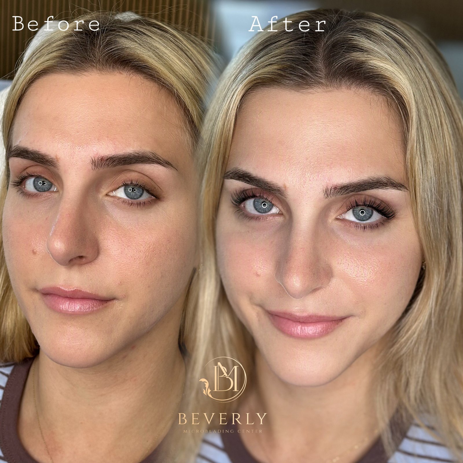 Lash Lift and Tint Los Angeles before after looks
