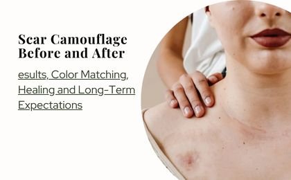 Scar Camouflage Before and After—Results, Color Matching, Healing and Long-Term Expectations