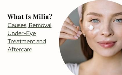 What Is Milia? Causes, Removal, Under-Eye Treatment and Aftercare
